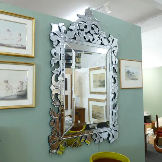 BEVELLED VENETIAN MIRROR 1415MM H X 840MM W