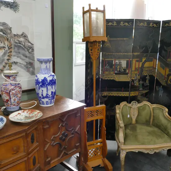 VICT MAHOGANY BALLOON BACK CHAIR