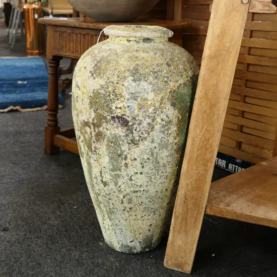 RUSTIC OUTDOOR VASE 500MM H