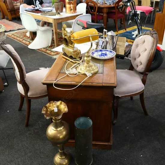 PR OF MAHOGANY 19THC SIDE CHATRS