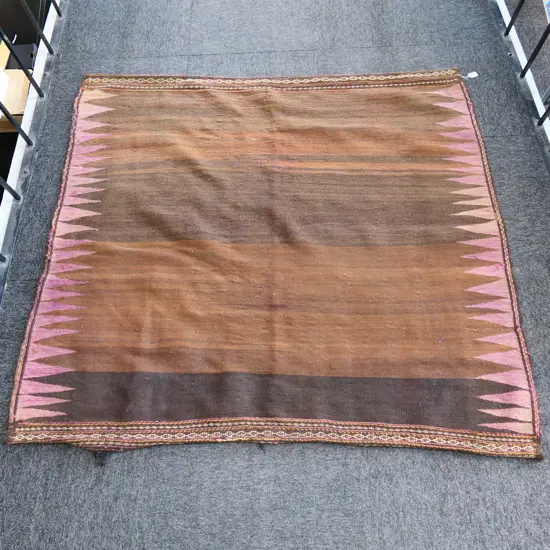 VINATGE AFGANISTAN BALUCH SOFECH KELIM ALL WOOL 1440MM X 1370MM