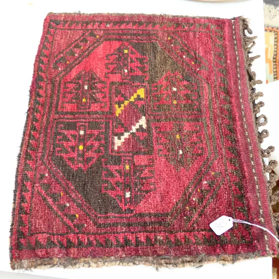 AFGHANISTAN TURK BAG / CUSHION COVER SEMI ANTIQUE 440MM X 780MM