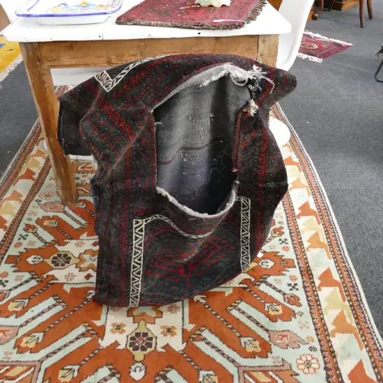 AFGHAN SIGLAN BALUCH KHORJIIN LARGE CUSHION BAG