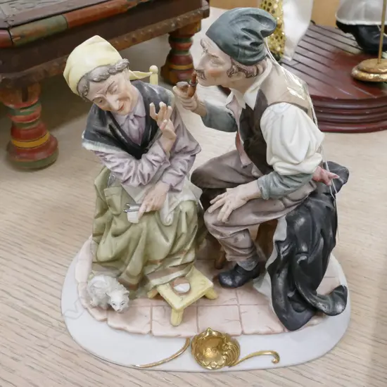 ITALIAN STYLE FIGURE GROUP H 230 MM