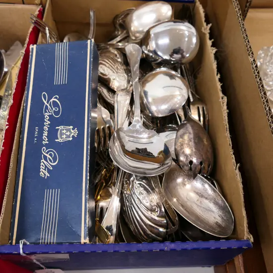 BOX LOT ASST. CUTLERY