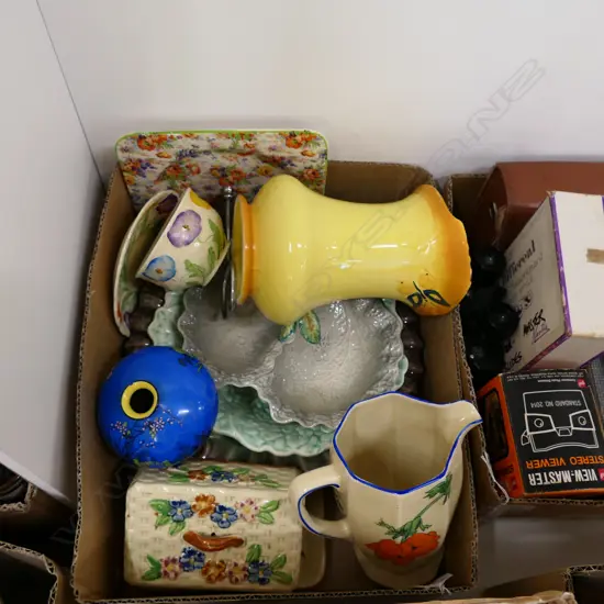 BOX LOT ASST. CHINA SOME AF