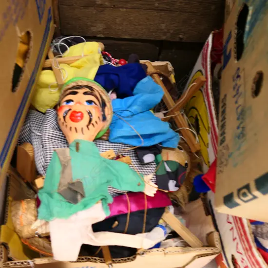 LOT ASST STRING PUPPETS/MARIONETTES