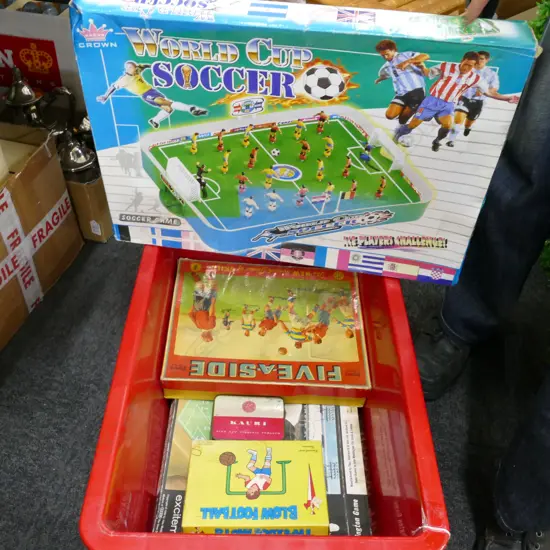 BOX LOT SOCCER BOARDGAMES