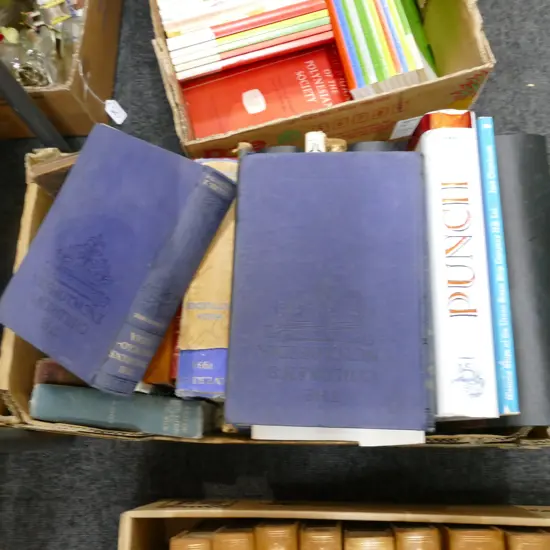 BOX LOT VINTAGE BOOKS