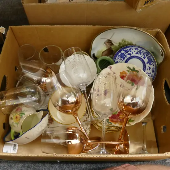 LOT ASST CHINA/DOULTON/GLASSWARE ETC