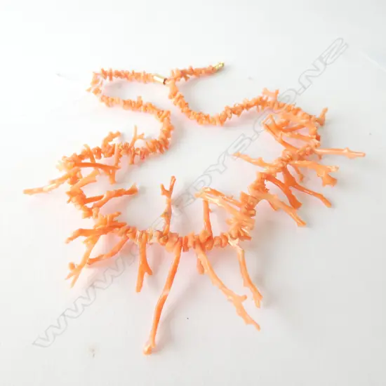 CORAL SHELL NECKLACE 