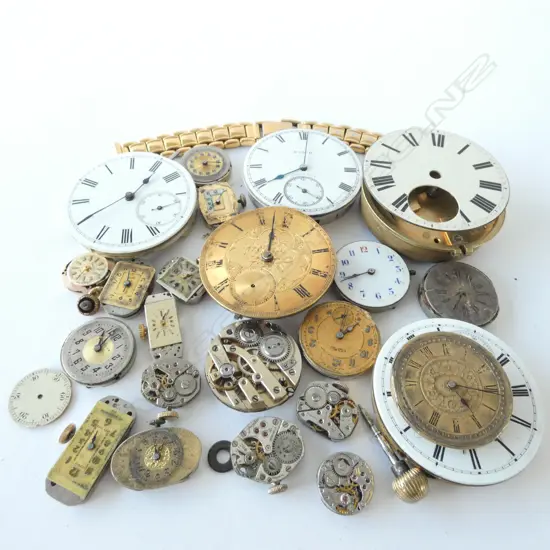 Bag watch movements (23) and parts