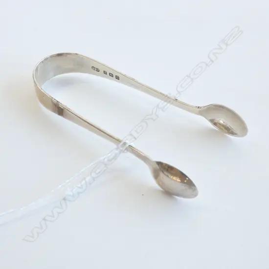 SILVER SUGAR TONGS BIRMINGHAM 1927 