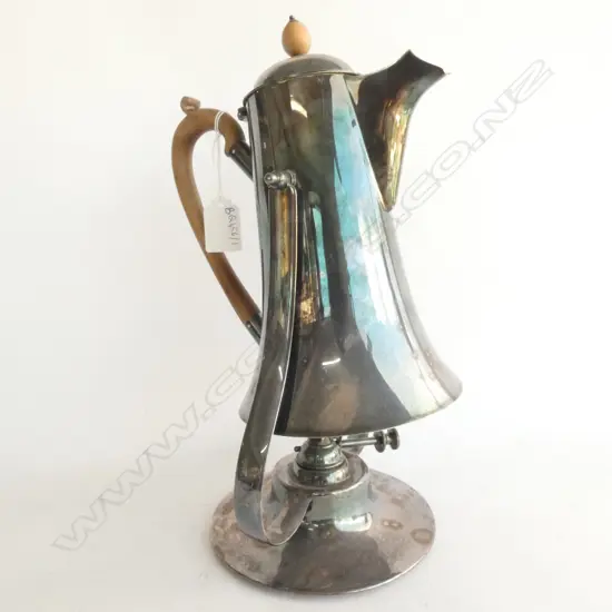 SILVER PLATE SPIRIT KETTLE H. 310MM