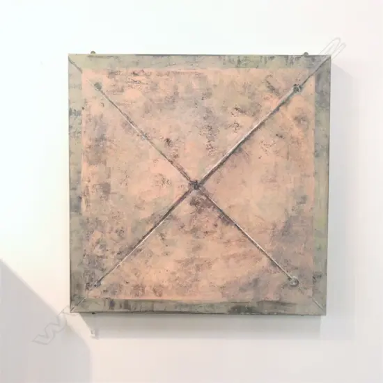 ARTIST UNKNOWN, ACRYLIC ON CANVAS 1000MM SQ