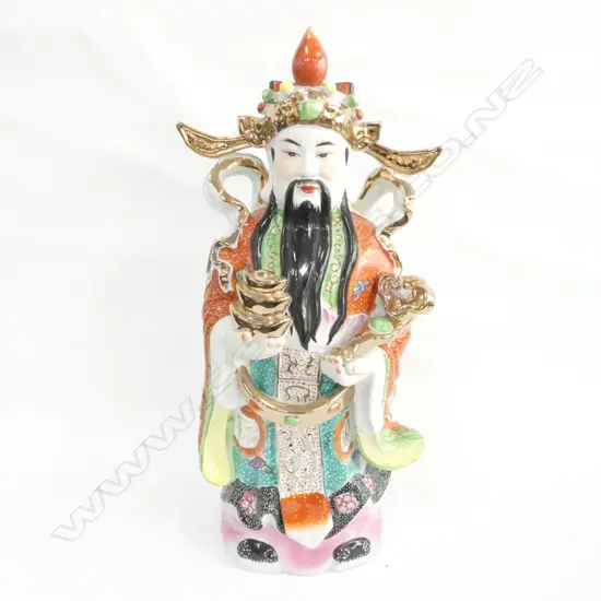 LARGE CHINESE STATUE OF FENG SHUI GOD H.510mm