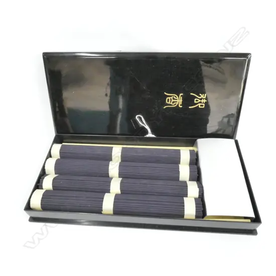 BOX JAPANESE 'AS NEW' INCENSE 4 packs