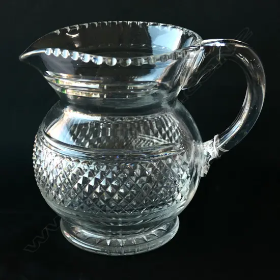 LG CUT CRYSTAL JUG, H. 180MM