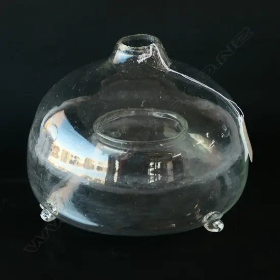 19TH CENTURY GLASS FLY TRAP DIA. 170MM