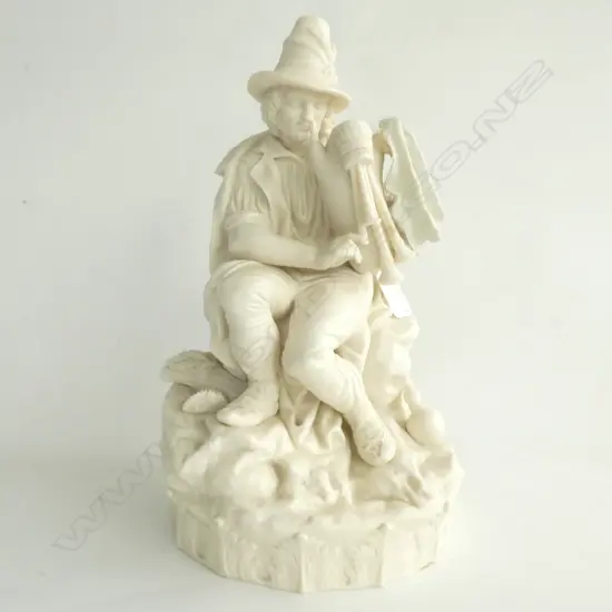 COPELAND PARIAN WARE FIGURE, C1847-55, H. 300MM, HAS REPAIR