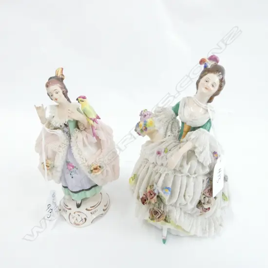 2 DRESDEN DOLLS H. 160MM AF