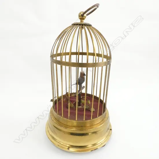 BRASS BIRDCAGE H. 280MM