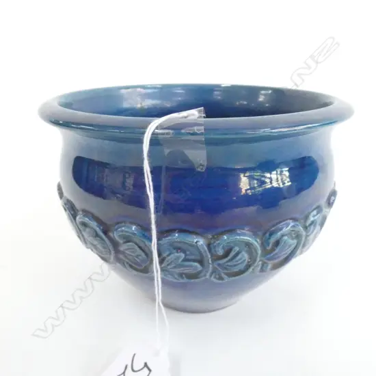 A JAPANESE AWAJI PLANT POT D.135mm