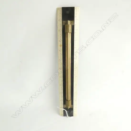 R. W. STREET & CO. 39 COMMERCIAL RD. LAMBETH IVORY RULE L. 313MM