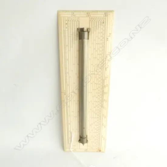 STANLEY GREAT TURNSTILE HOLBURN LONDON IVORY RULE L. 305MM