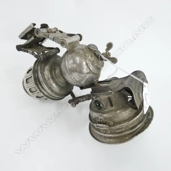 OLD RIEMANN'S CARBIDE BIKE LAMP