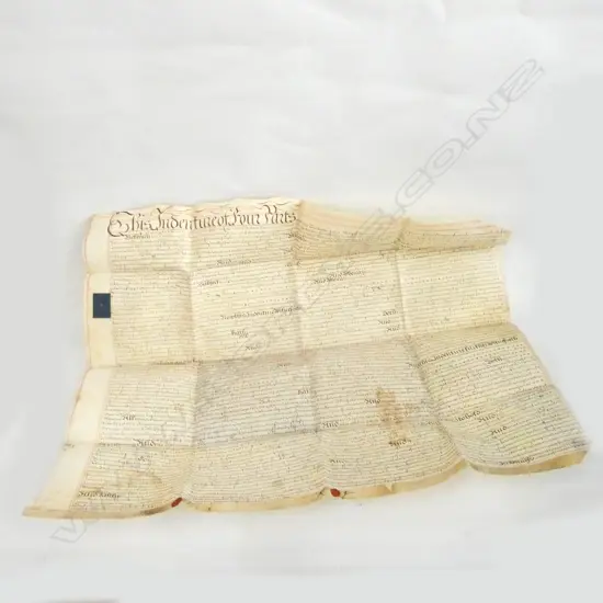 GEORGIAN PARCHMENT INDENTURE 1763