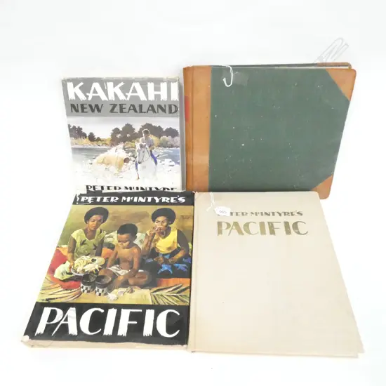 3 PETER MCINTYRE BOOKS 1 SIGNED