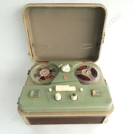 PHILLIPS CASED TAPE RECODER  C 1960  370 x 290 x 160MM