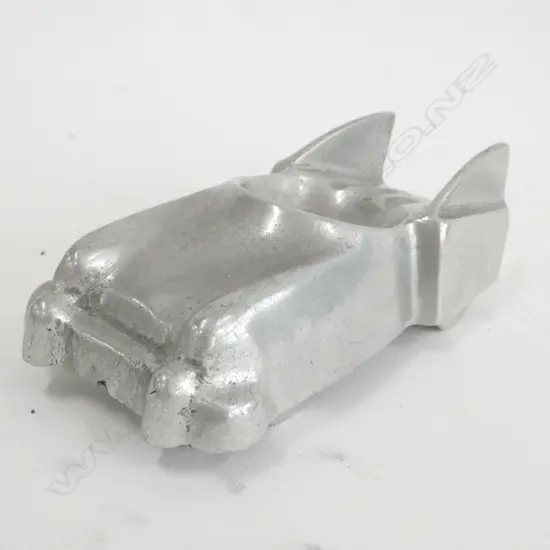 A MODERNIST CAST ALLOY BATMOBILE L.130mm