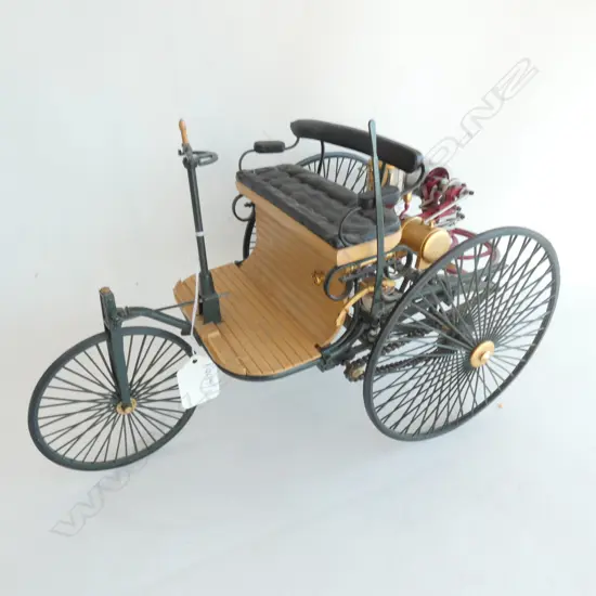 BENZ PATENT 1886 MOTORWAGEN FRANKLIN MINT SCALE MODEL