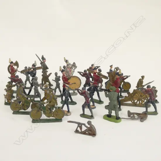 COLLECTION OF CAST LEAD FARM ANIMAL TOYS, ETC