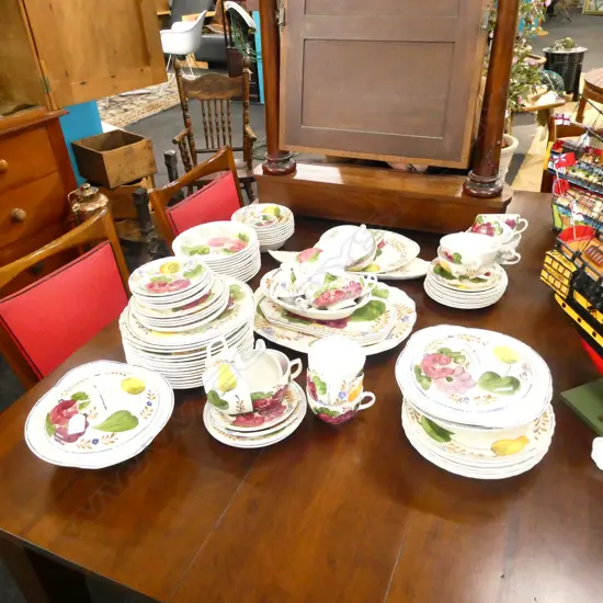LARGE COLLECTION BELLA FIORE DINNERWARE