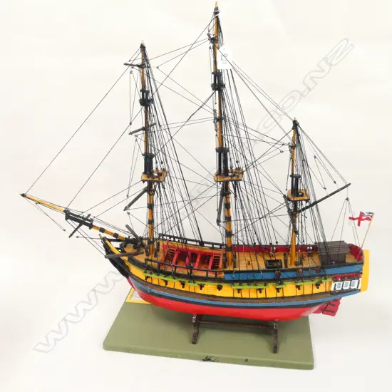 SHIP MODEL: H.M.S. PANDORA H. 620MM