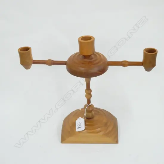 MODERNIST KAURI CANDLESTICK D.320mm