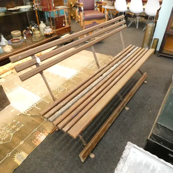 FOLDING FRENCH GARDEN BENCH L. 1600MM 