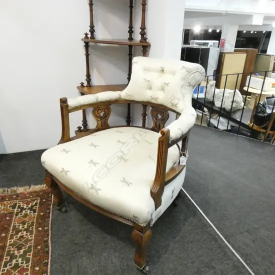 EDWARDIAN TUB CHAIR