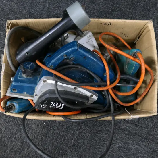 BOX OF POWER TOOLS (AS-IS)