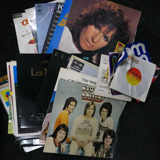 BOX LOT ASST. RECORDS 