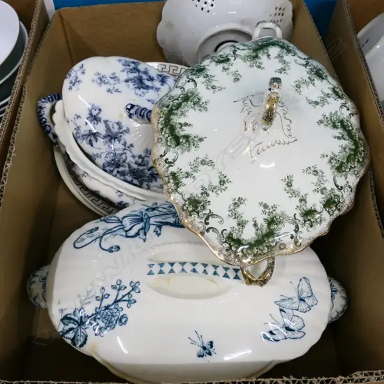 BOX VINTAGE CHINA 