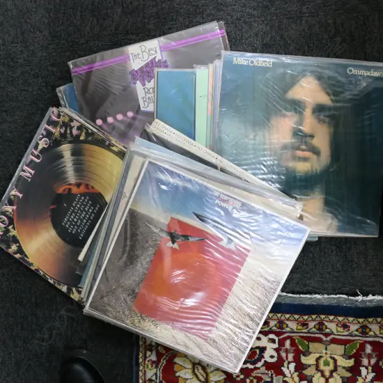 BOX LOT ASST. RECORDS ETC