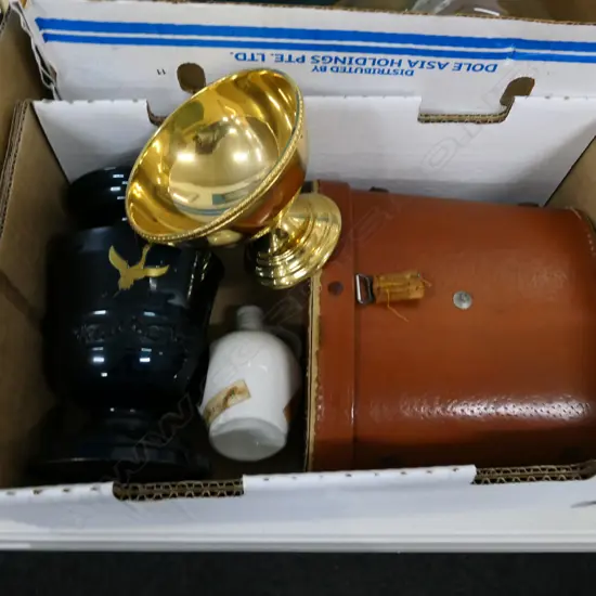 BOX MISC.INCLUDING BINOCULARS