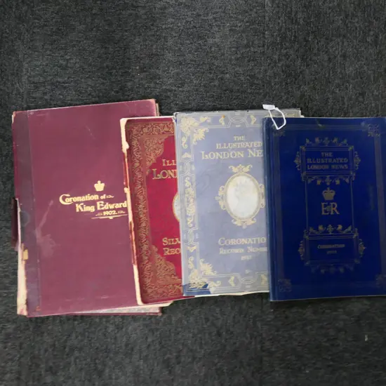 3 COPIES ILLUSTRATED LONDON NEWS ROYAL OCCASIONS + CORONATION OF KING EDWARD VII