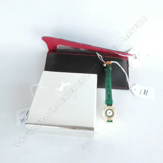 LADIES GUY LAROCHE WATCH + STOWAWAYS BOX