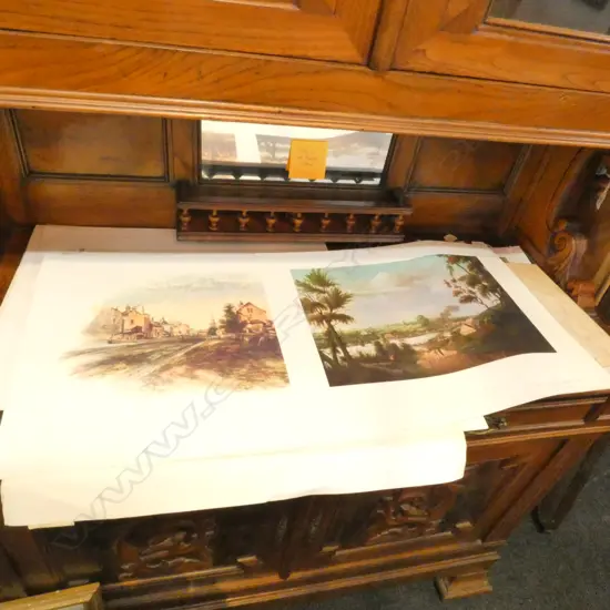 TWO ALEX TURNBULL LIBRARY PRINTS 1979 