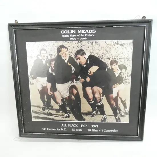 COLIN MEADS FRAMED PRINT W. 470 X 380MM